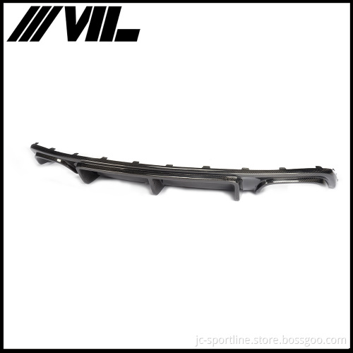 Carbon Fiber Rear Bumper Diffuser for Audi A5 S5 8T 12-14